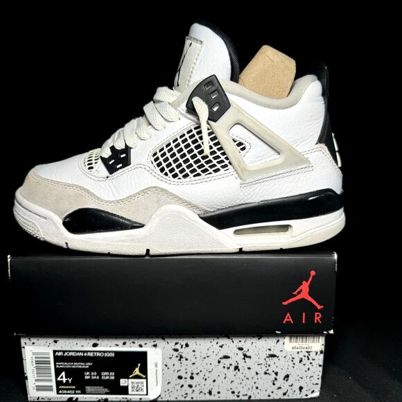 Jordan Retro Sneakers - White and Black - Picture 9 of 9